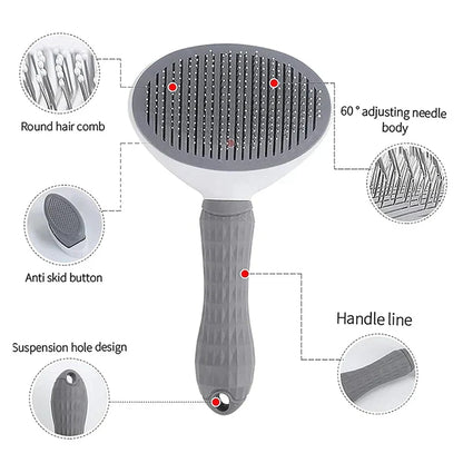 Hot-selling pet cat dog comb effective to remove floating hair comb pet dog hair cleaning pet supplies