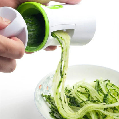 Heavy Duty Vegetable Spiralizer Slicer Portable Blades Spiral Slicer Cutter Zucchini Pasta Noodle Peeler Spaghetti Spiral Slicer