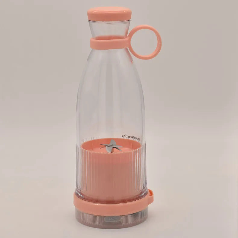 Electric Juicer Cup 6 Blades Blender Milkshake Machine USB Portable Fruit Milk Mixing Tool Mini Fresh Juice Blender
