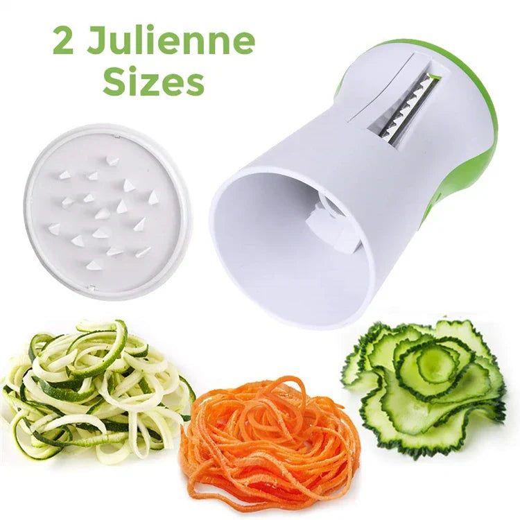 Heavy Duty Vegetable Spiralizer Slicer Portable Blades Spiral Slicer Cutter Zucchini Pasta Noodle Peeler Spaghetti Spiral Slicer